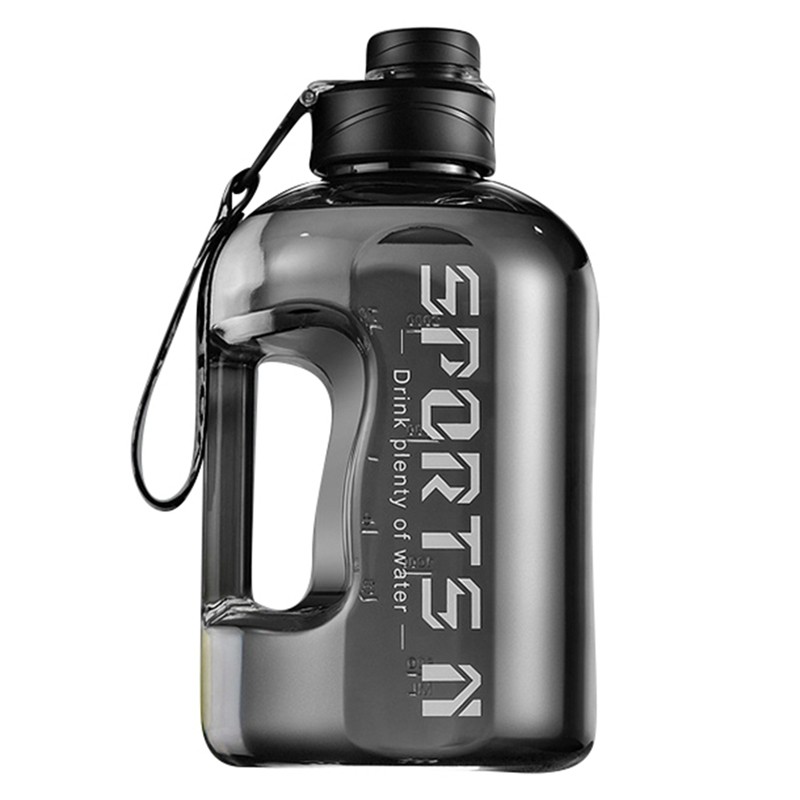 2.7/1.7L Insulated Water Bottle with Straw – Leakproof Fitness Bottle for Gym, Travel, Hiking, and Camping