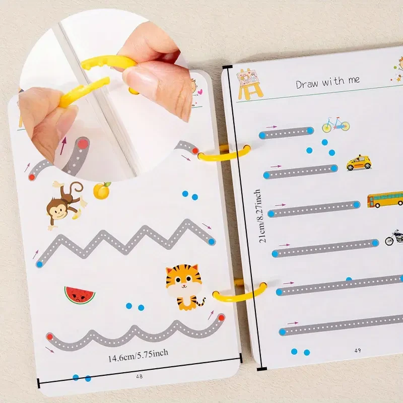 Educational Painting Magic Copybook Set
