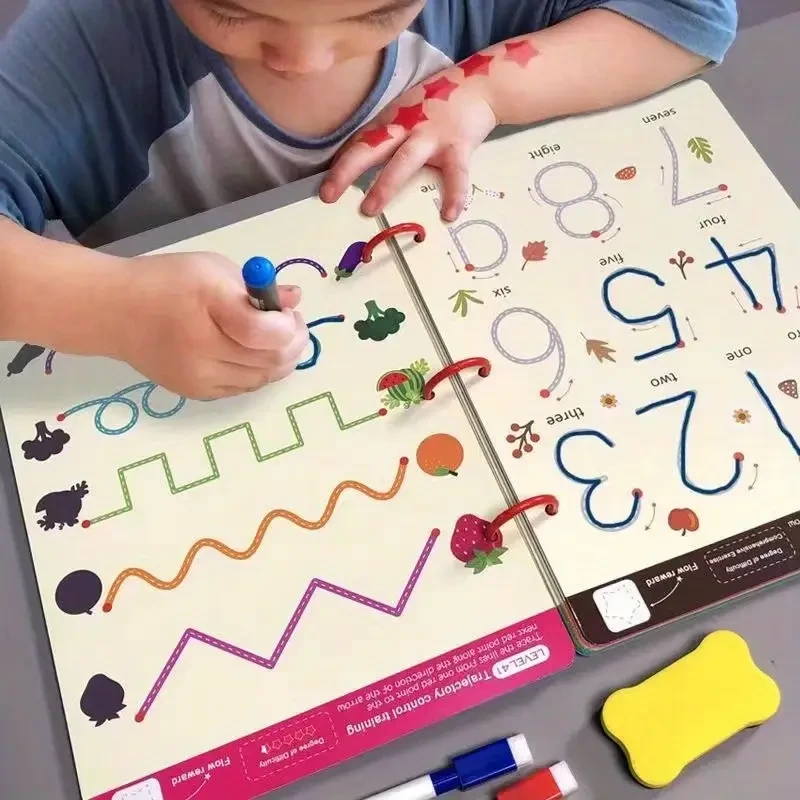 Educational Painting Magic Copybook Set