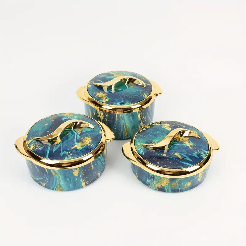 3pcs Golden Touch Food Warmer Set