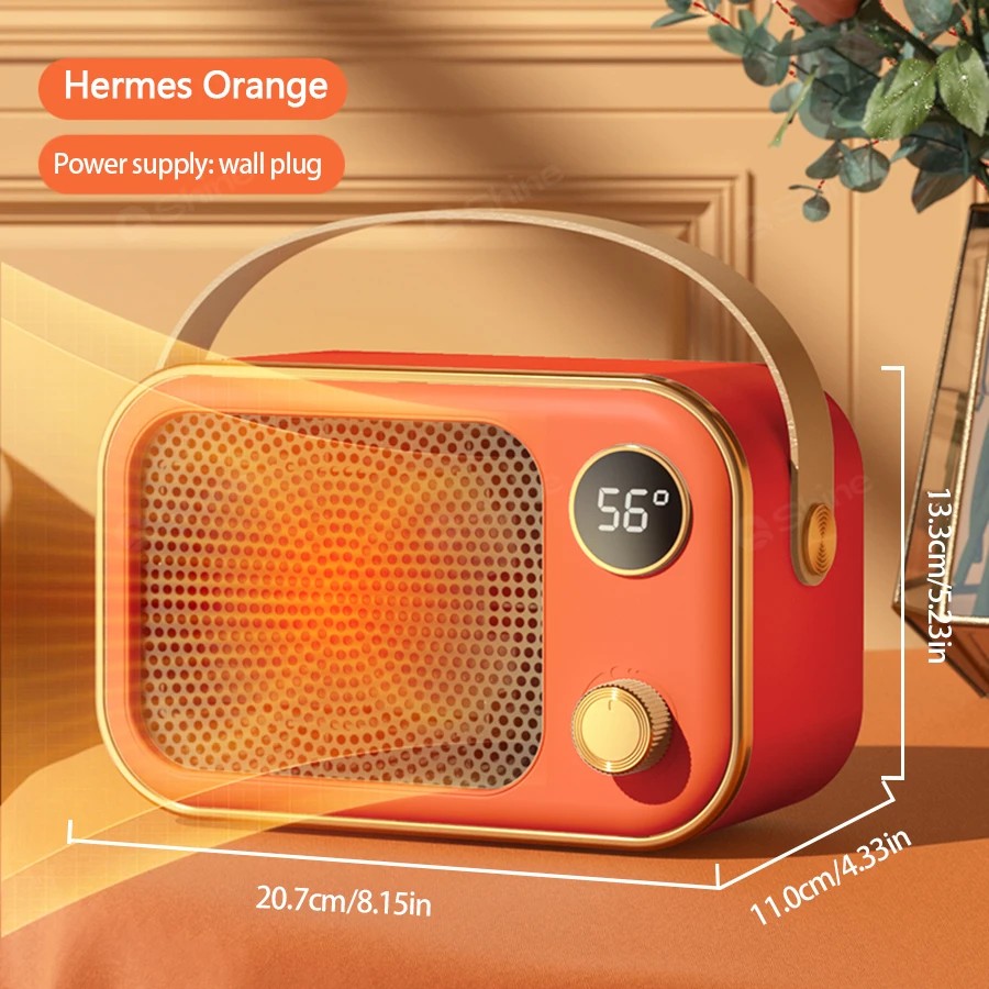 New 1200W Portable Electric Heater – Space Heater with LED Display