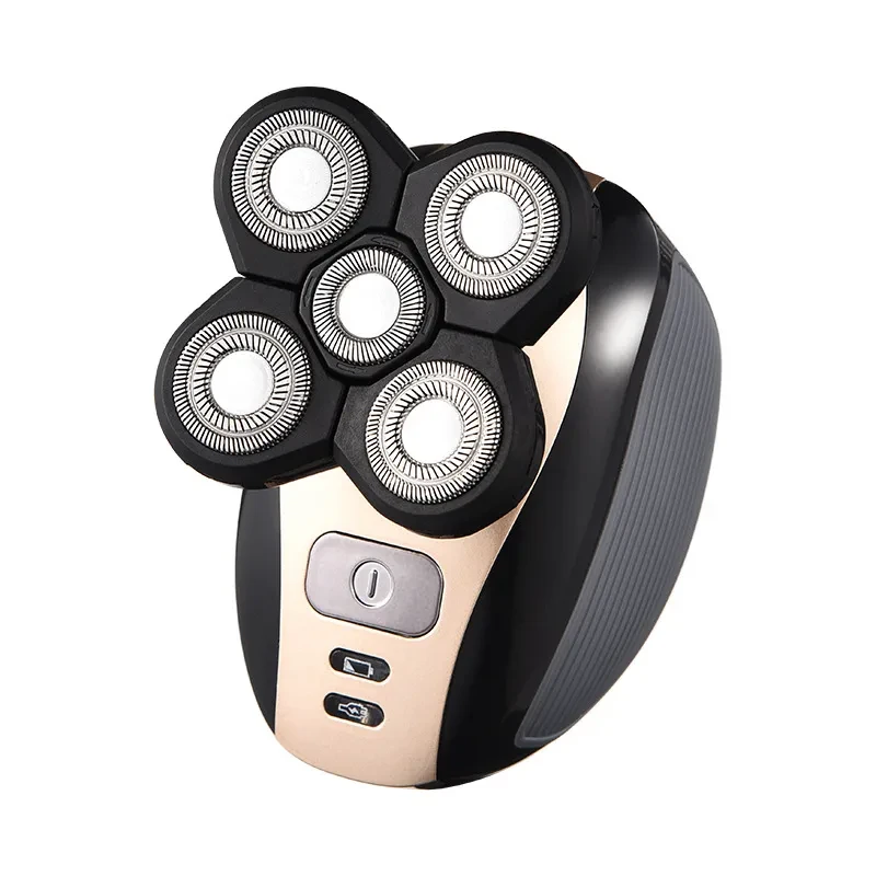 5 In 1 4D Rechargeable Bald Head Electric Shaver