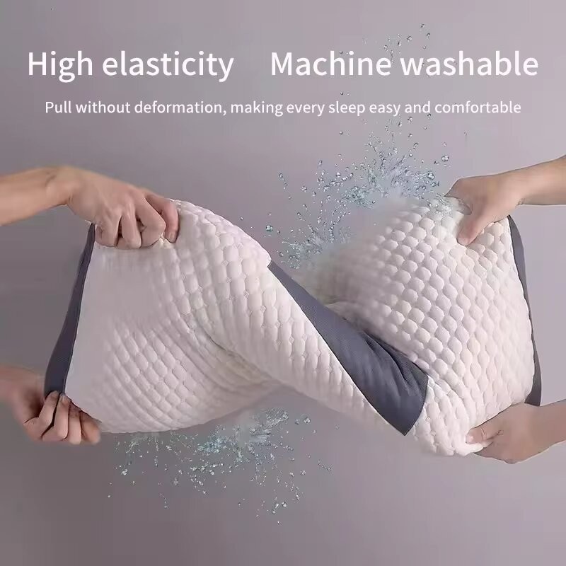 Honeycomb Massage Pillow – Cervical Support, Antibacterial, Anti-Mite, Sleep Aid, Home Pillow Core