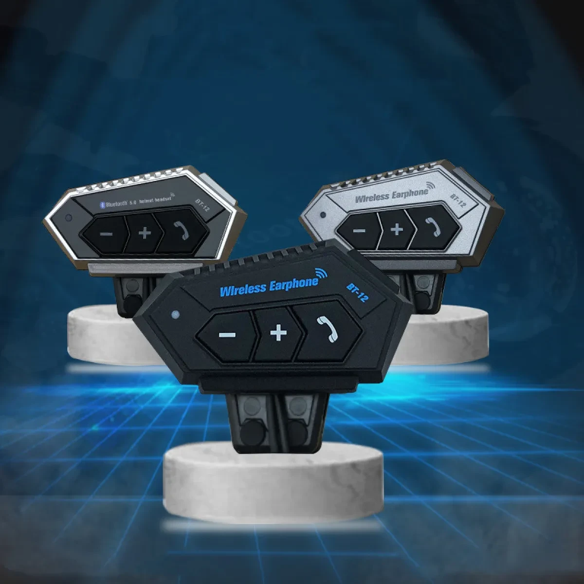 Wireless Motorcycle Helmet Bluetooth Headset