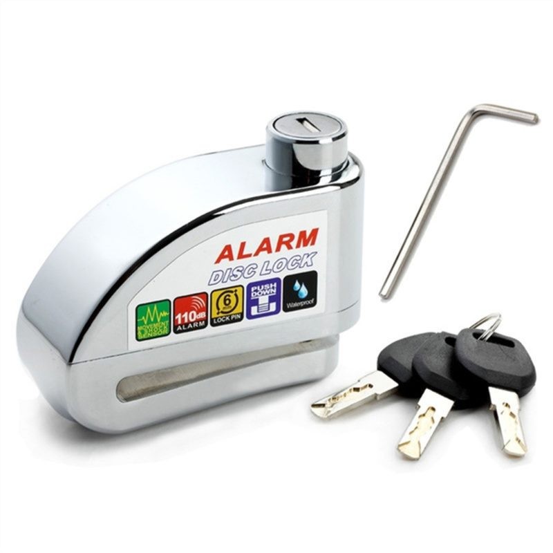 Anti-theft Motorcycle Motorbike Alarm Disc Lock