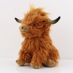 Scottish Highland Cow Cattle Stuffed Animal
