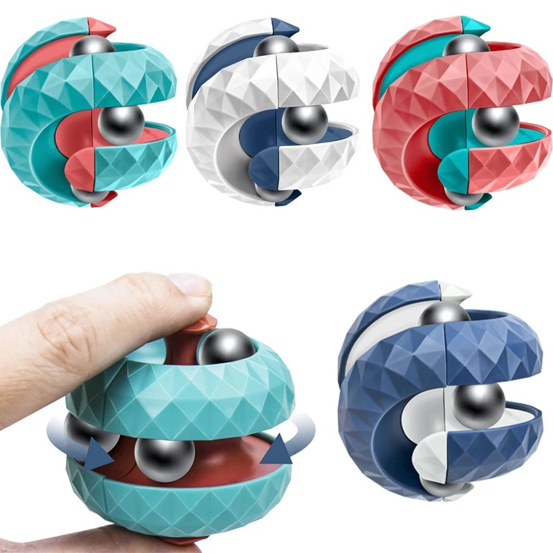 Decompression Toy Children Orbit Ball Cube Anti-Stress Sensory Toys