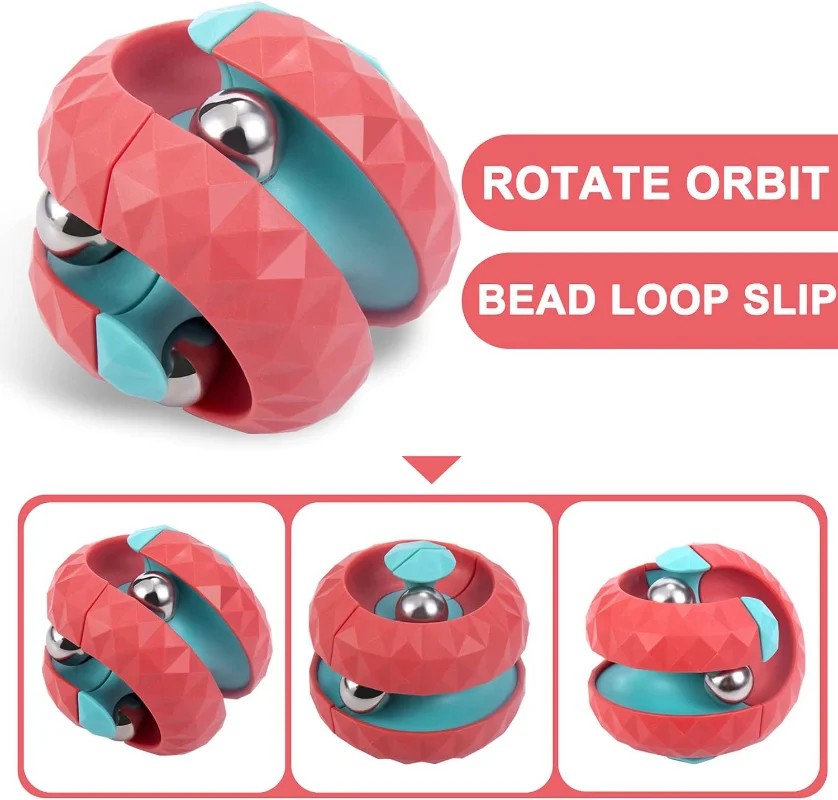Decompression Toy Children Orbit Ball Cube Anti-Stress Sensory Toys