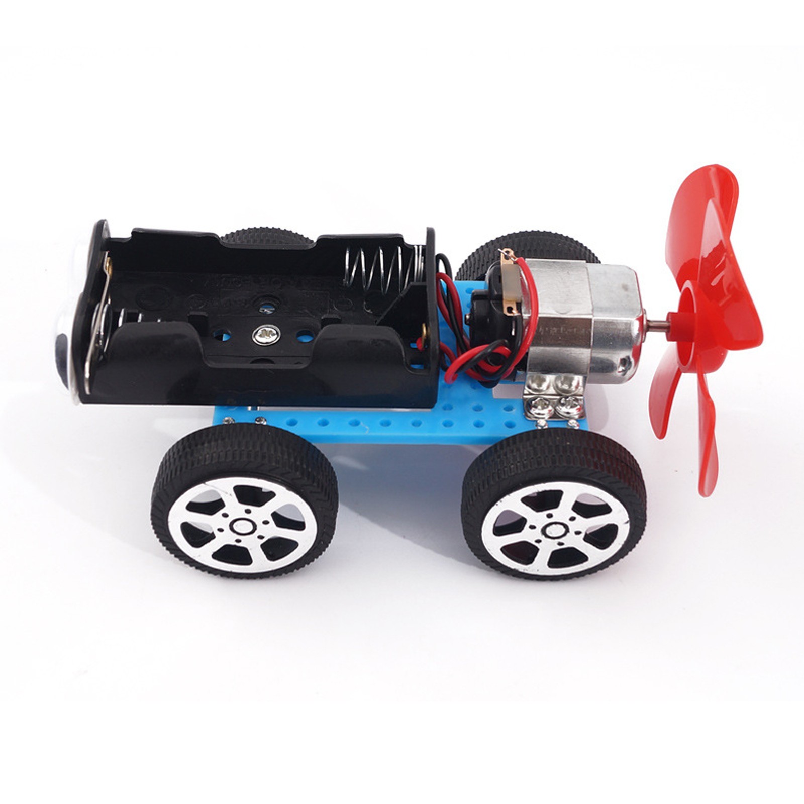 DIY Wind Power Car Assemble Science Model Kit – Educational STEM Toy