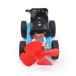DIY Wind Power Car Assemble Science Model Kit – Educational STEM Toy