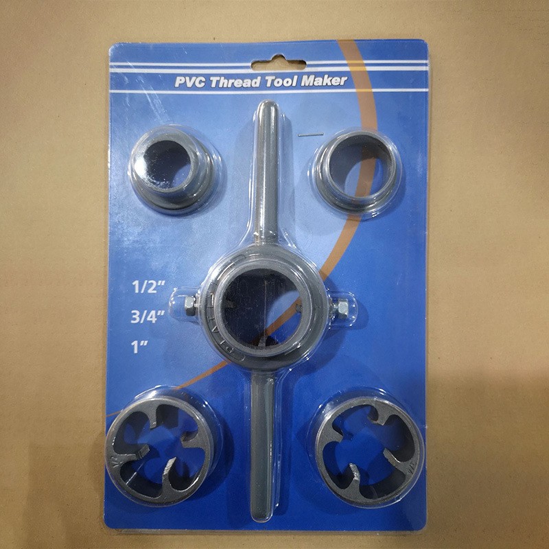 6PCS Plastic Pipe Thread Die Kit
