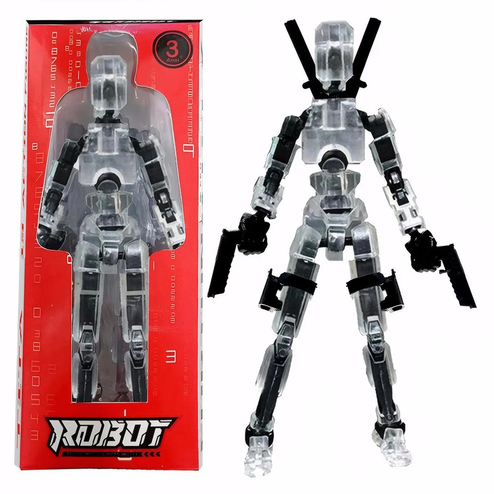 3D Printed Multi-Jointed Movable Lucky 13 Action Figure