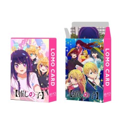 60PCS/Set Anime Oshi No Ko Lomo Cards – HD Printed Photo Cards for Fans