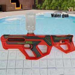 Rechargeable Dual-Shooter Water Gun for Kids