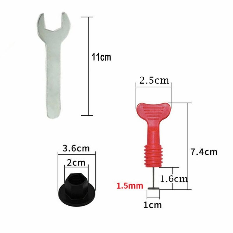 50pcs Reusable Tiles Leveler Spacers