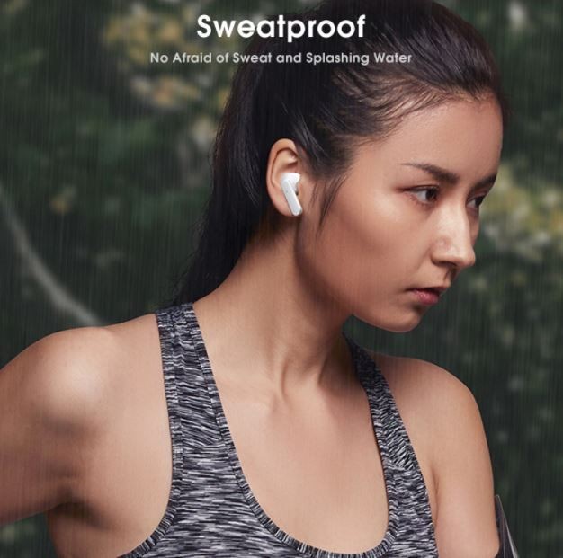 True Wireless Earbuds, Lenovo Brand, High Quality, White