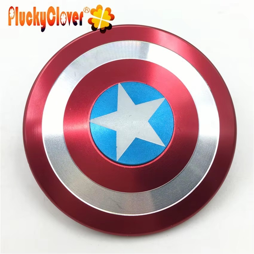 Captain America Hand Fidget Spinner – Metal Superheroes Metallic Gyro