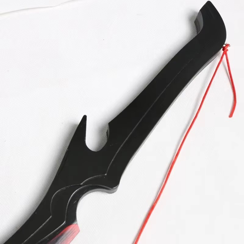 Full Size Yone Katana Fake Sword – League of Legends Cosplay Prop, Wooden Ninja Knife