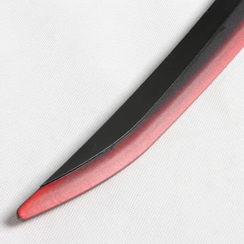 Full Size Yone Katana Fake Sword – League of Legends Cosplay Prop, Wooden Ninja Knife