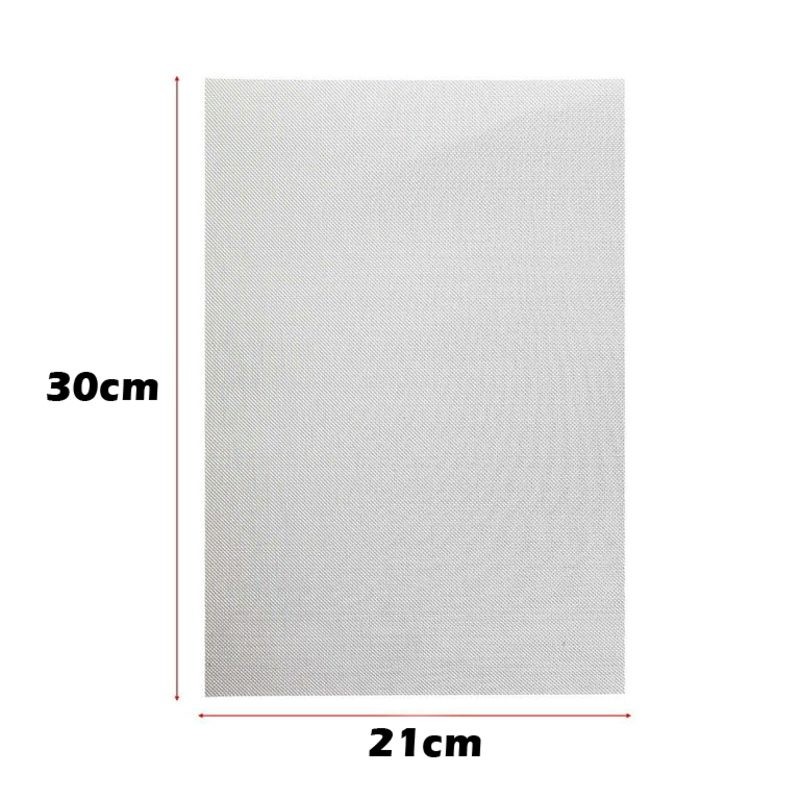 6pcs Metal Mesh Screen Sheets Steel Filter Plates