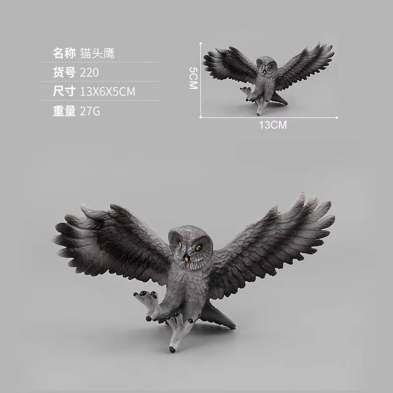 Simulated Animals Model – Creative Design Realistic Birds Action Figures