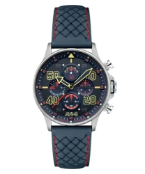 AVI-8 Hawker Typhoon Coningham Chronograph Rumbold Leather Strap Blue Dial Quartz AV-4093-0C Men's Watch