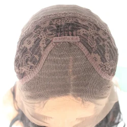 Wavy Lace Head Cover Europe And America