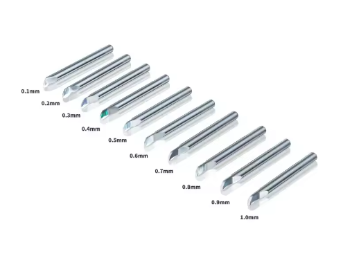 DSPIAE HC Series 0.1mm~1.0mm Tungsten Steel Hook Broach Blade for Model Hobby Building DIY Tools