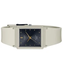 Casio POP Analog Beige Resin Strap Black Dial Quartz MQ-38UC-8A Women's Watch