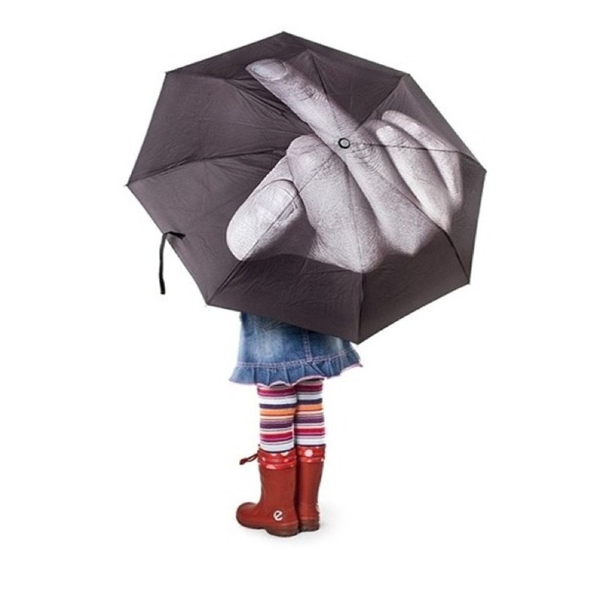 Funny Middle Finger Umbrella