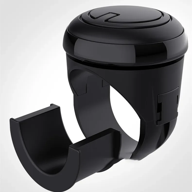 Black steering wheel booster ball booster