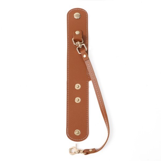 Leather Rotatable Towel Clamp Outdoor Scarf Scarf Fixing Buckle Simple Hat Clip
