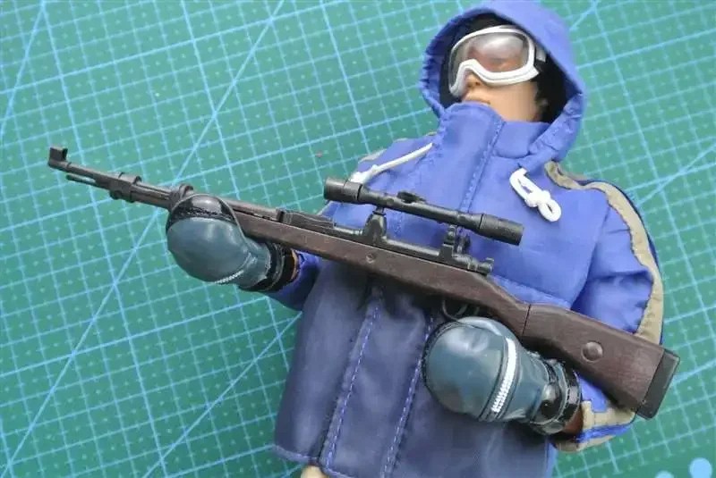 1/6 KAR 98K Mauser Rifle Gun Model – Coated Plastic Military Model Accessories for 12