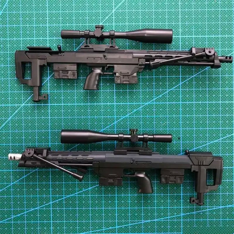 1/6 DSR-1 Sniper Rifle Gun Model – Black Coated Plastic Military Model Accessories