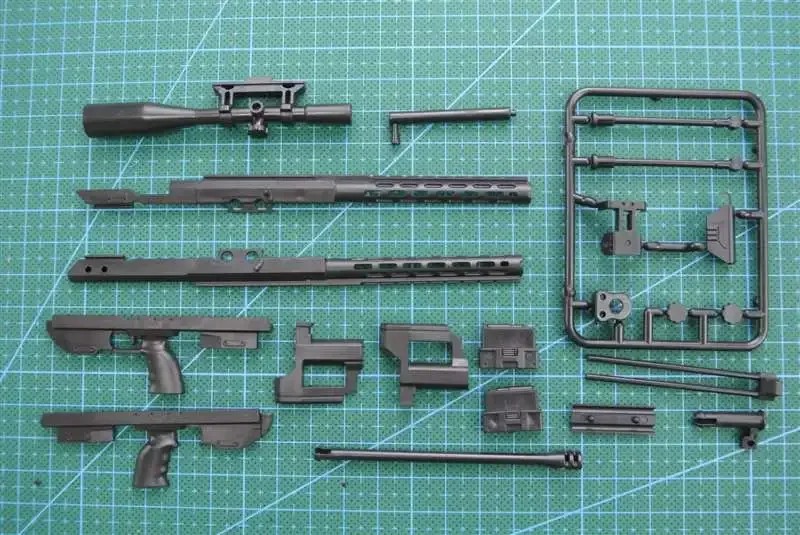 1/6 DSR-1 Sniper Rifle Gun Model – Black Coated Plastic Military Model Accessories