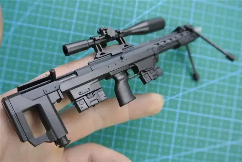 1/6 DSR-1 Sniper Rifle Gun Model – Black Coated Plastic Military Model Accessories
