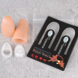 2 Pcs/Set Magic Thumbs Light Toys for Adults – Magic Trick Props, Blue LED Flashing Fingers