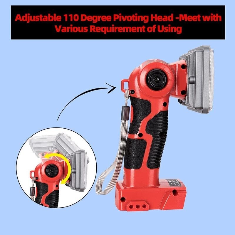 Cordless LED Work Light Power by Milwaukee battery
