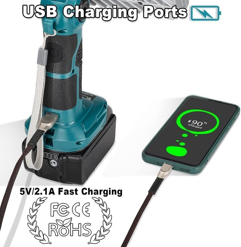 Cordless LED Work Light Power by Bosch battery