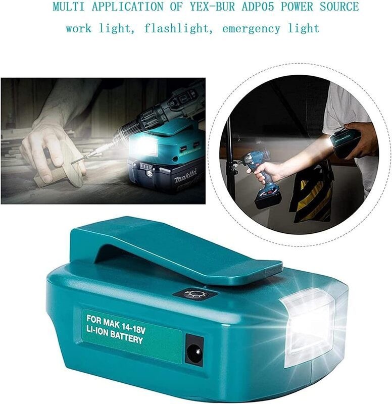 Cordless LED Work Light Power by Makita battery