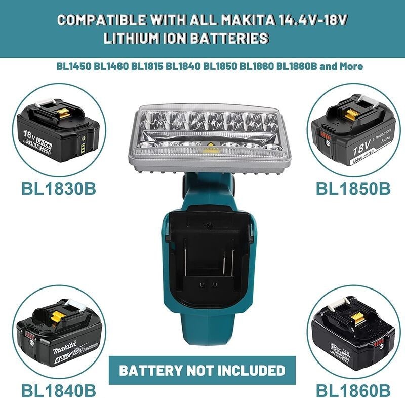 Cordless LED Work Light Power by Makita battery