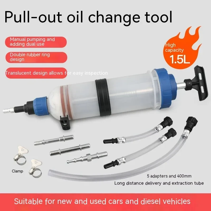 Oil Fluid Transfer Extractor Suction Syringe