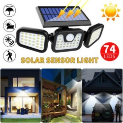 Solar Wall Lights Wall Security Flood Lamp