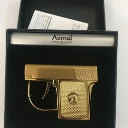 Newest Metal Portable Mini Gun Type Lighter – Direct Windproof Gift Collection