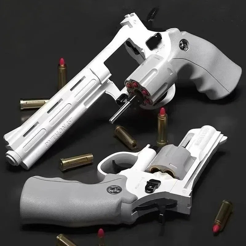 ZP5 357 Revolver Launcher Pistol – EVA Soft Dart Bullet Toy Gun