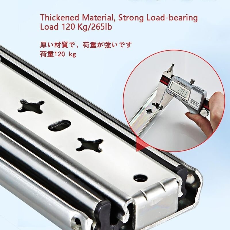 1300mm Drawer Slides Runner