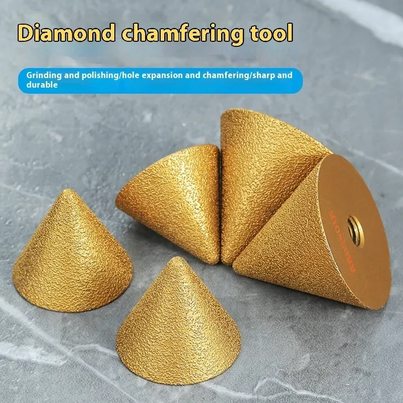 Diamond Beveling Chamfer Bit For Angle Grinders