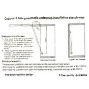 2pcs Gas Strut Gas Struts