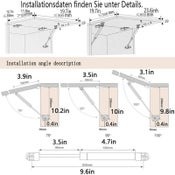 2pcs Gas Strut Gas Struts