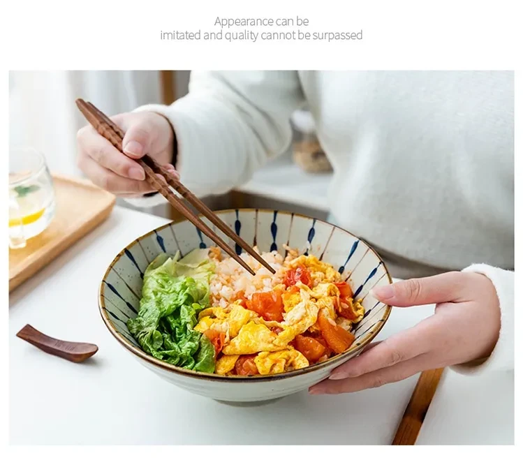 Heat Resistant Household Japanese Double-layer Glass Bowl